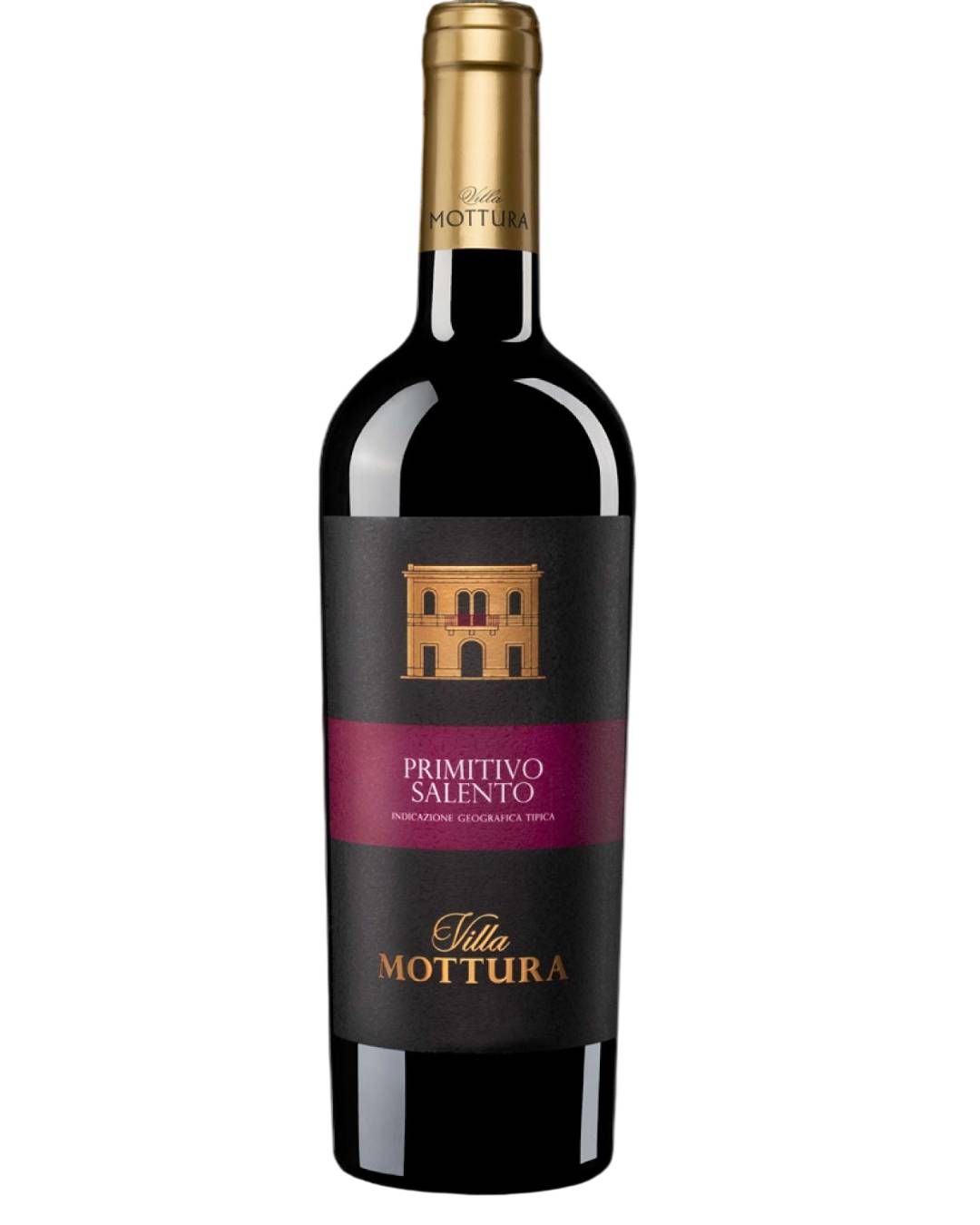 610423Z - VINHO FINO TINTO MEIO SECO VILLA MOTTURA PRIMITIVO SALENTO IGT 750ML SF 2023