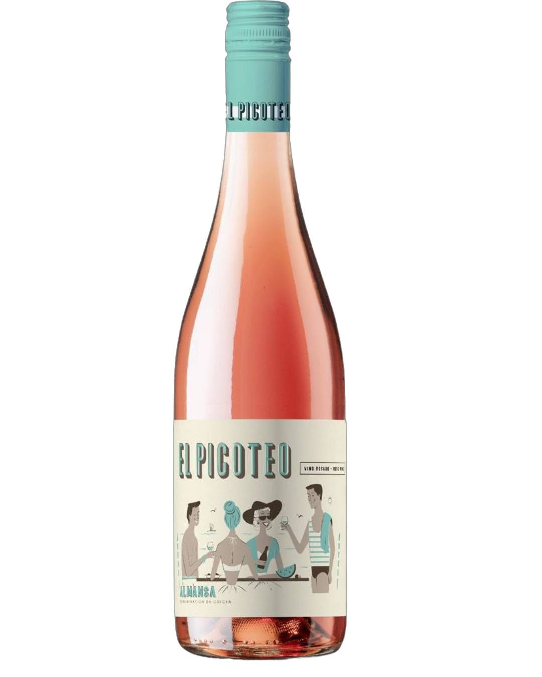 580224 - VINHO FINO ROSADO MEIO SECO EL PICOTEO 750ML SF 2024