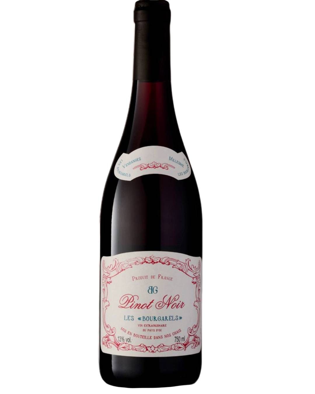 330224Z - VINHO FINO TINTO SECO LES BORGARELS PAYS DOC PINOT NOIR 750ML SF 2024