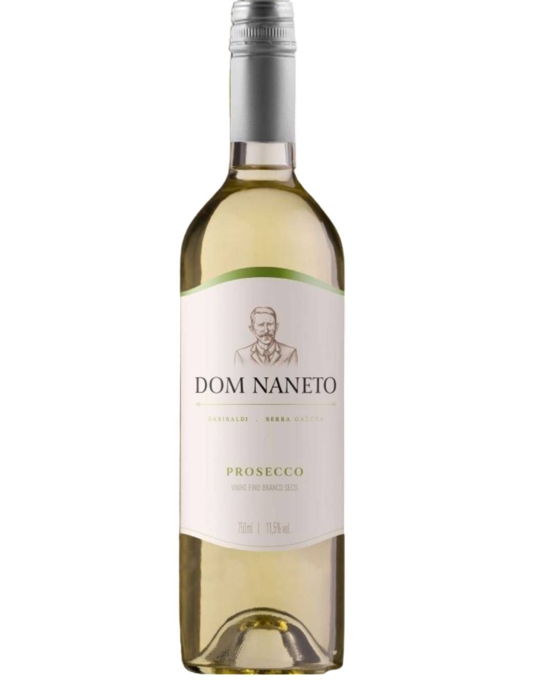 VINHO BRANCO SECO FINO PROSECCO DOM NANETO 750ML