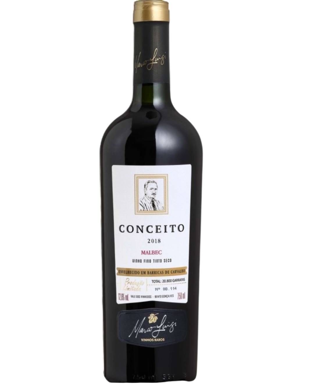 VINHO TINTO MALBEC CONCEITO MARCO LUIGI 750ML