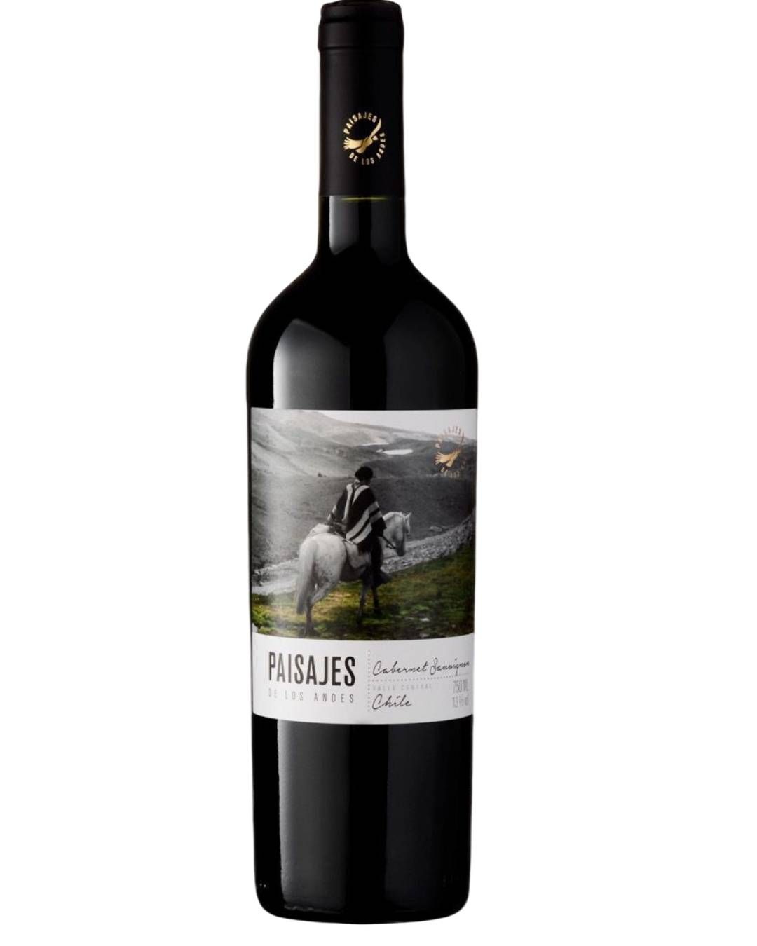 220524 - VINHO TINTO SECO DE MESA PAISAJES DE LOS ANDES CABERNET SAUVIGNON 750ML SF 2024