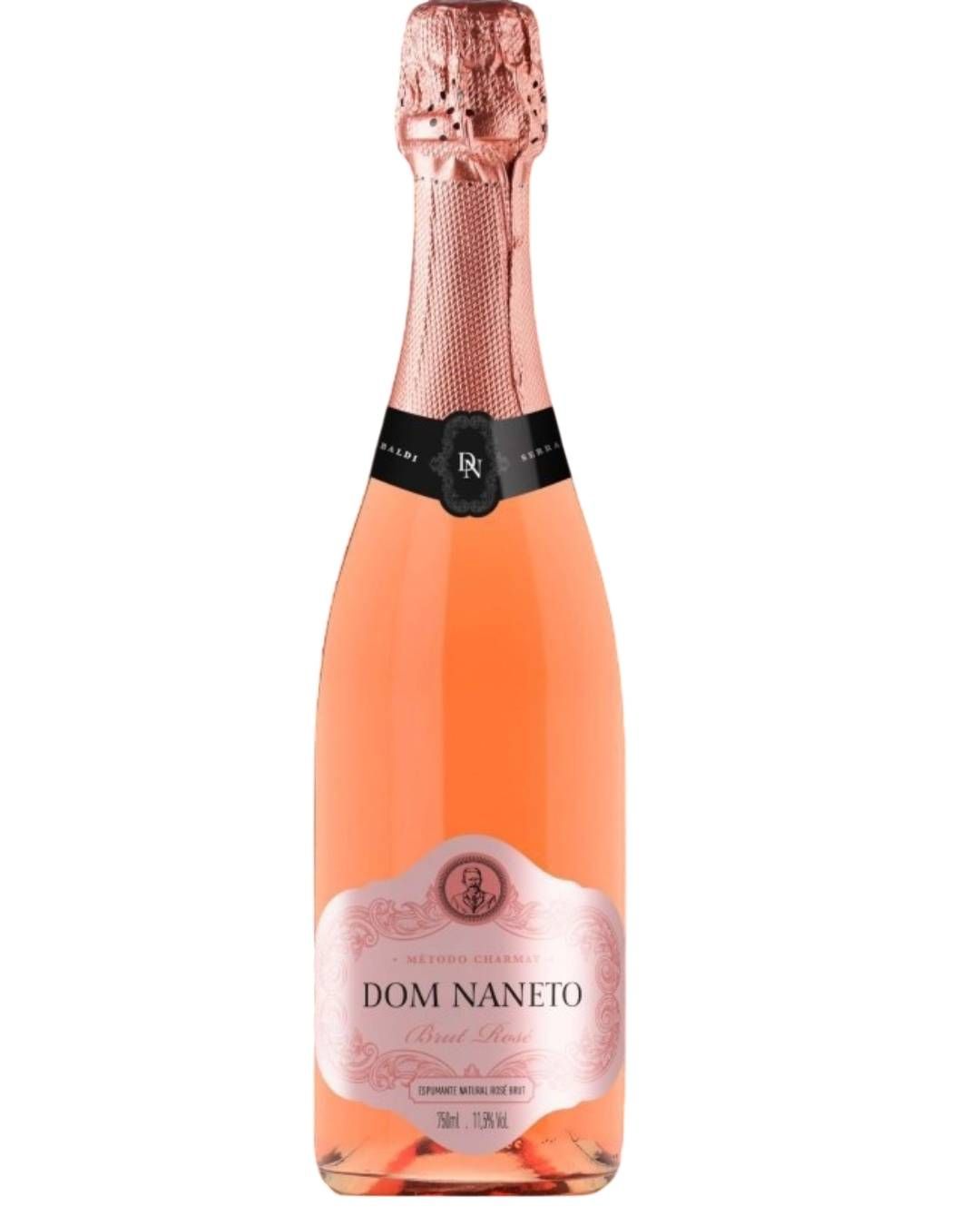 ESPUMANTE ROSE BRUT MÉTODO CHARMAT DOM NANETO 750 ML