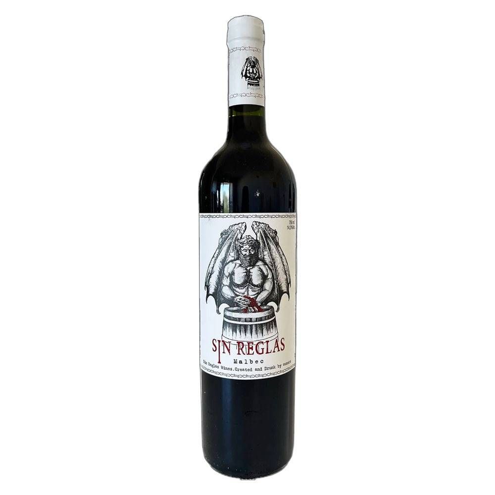 VINHO SIN REGLAS MALBEC 750 ML