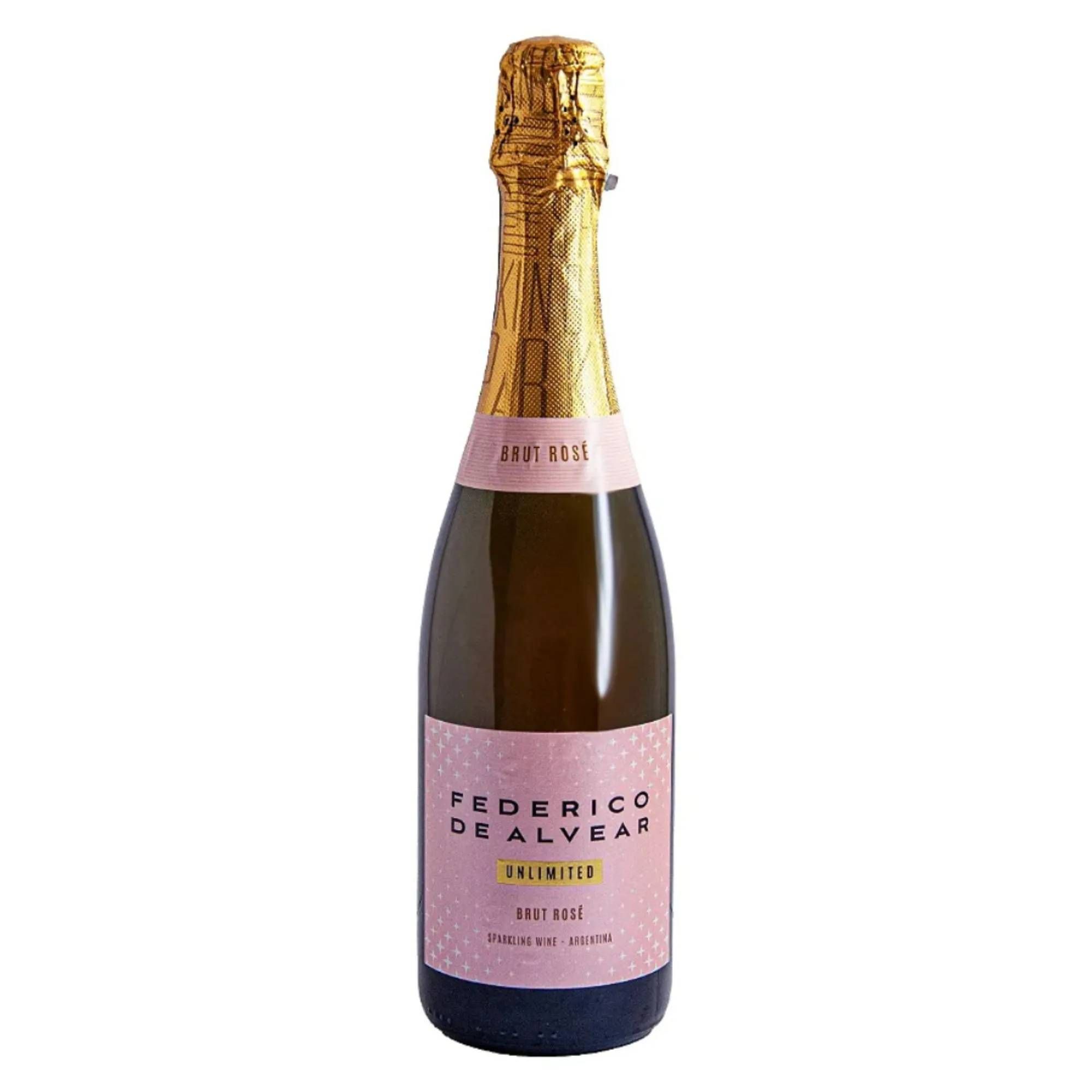 VINHO ESPUMANTE FEDERICO DE ALVEAR ROSE BRUT 750 ML