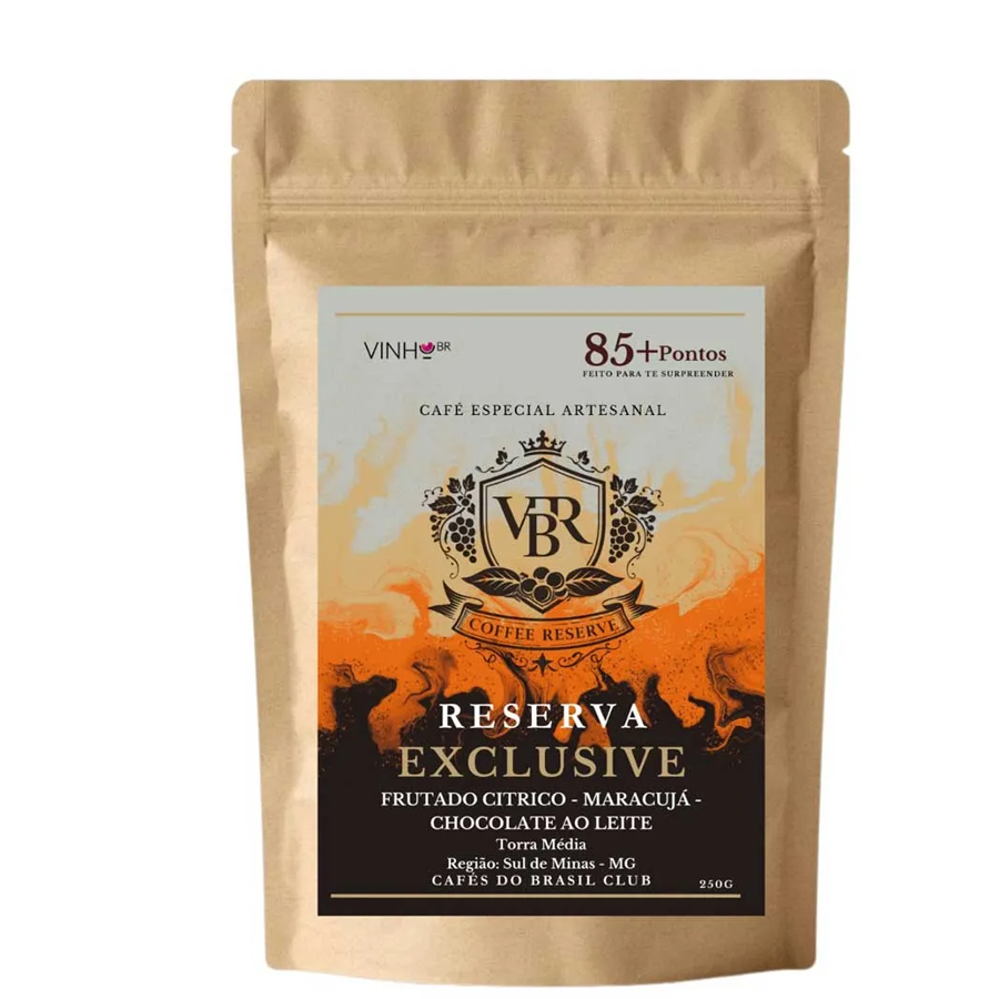 Café VBR Reserva Exclusive em Grãos 250g