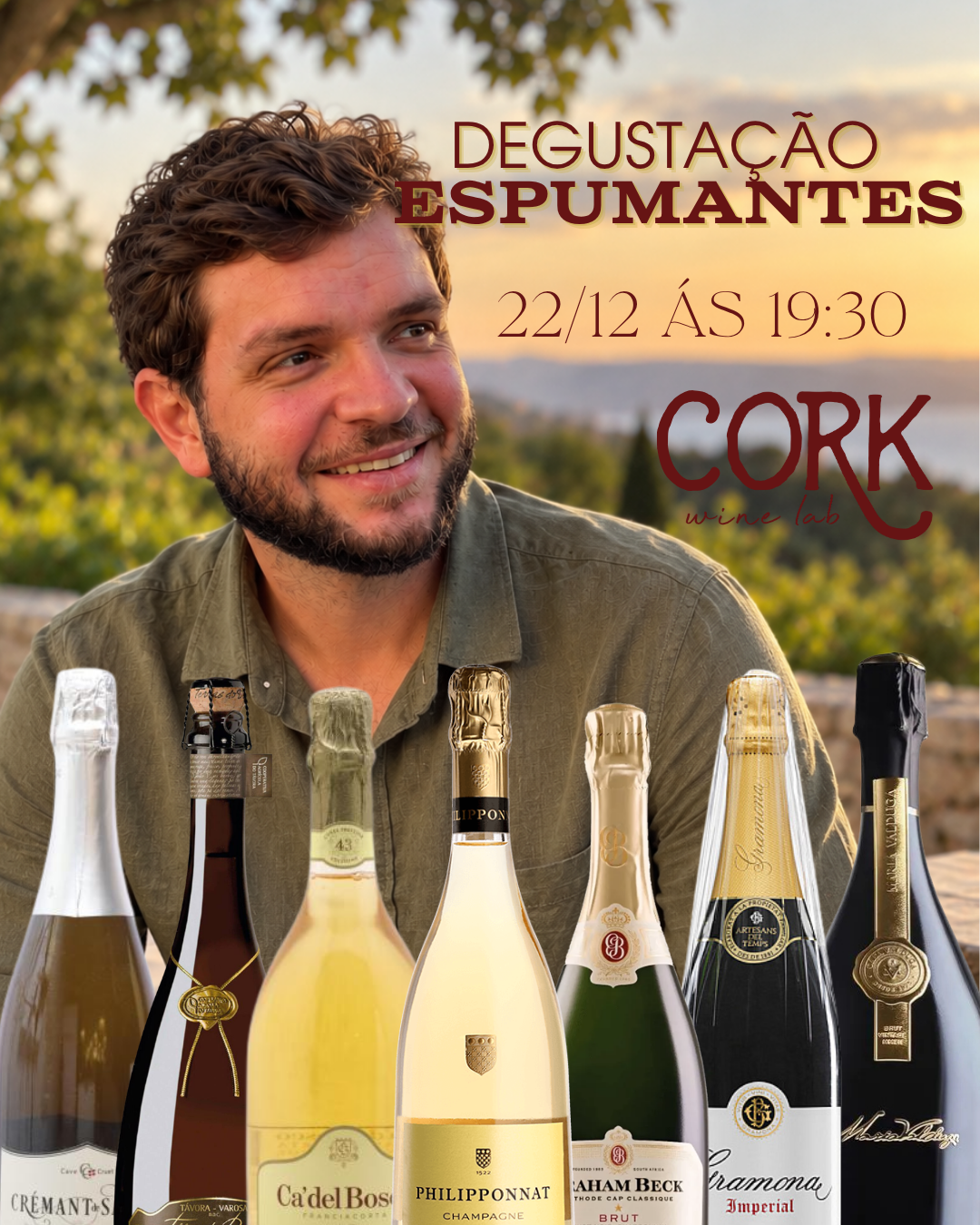 Degustação Espumantes - 22/12