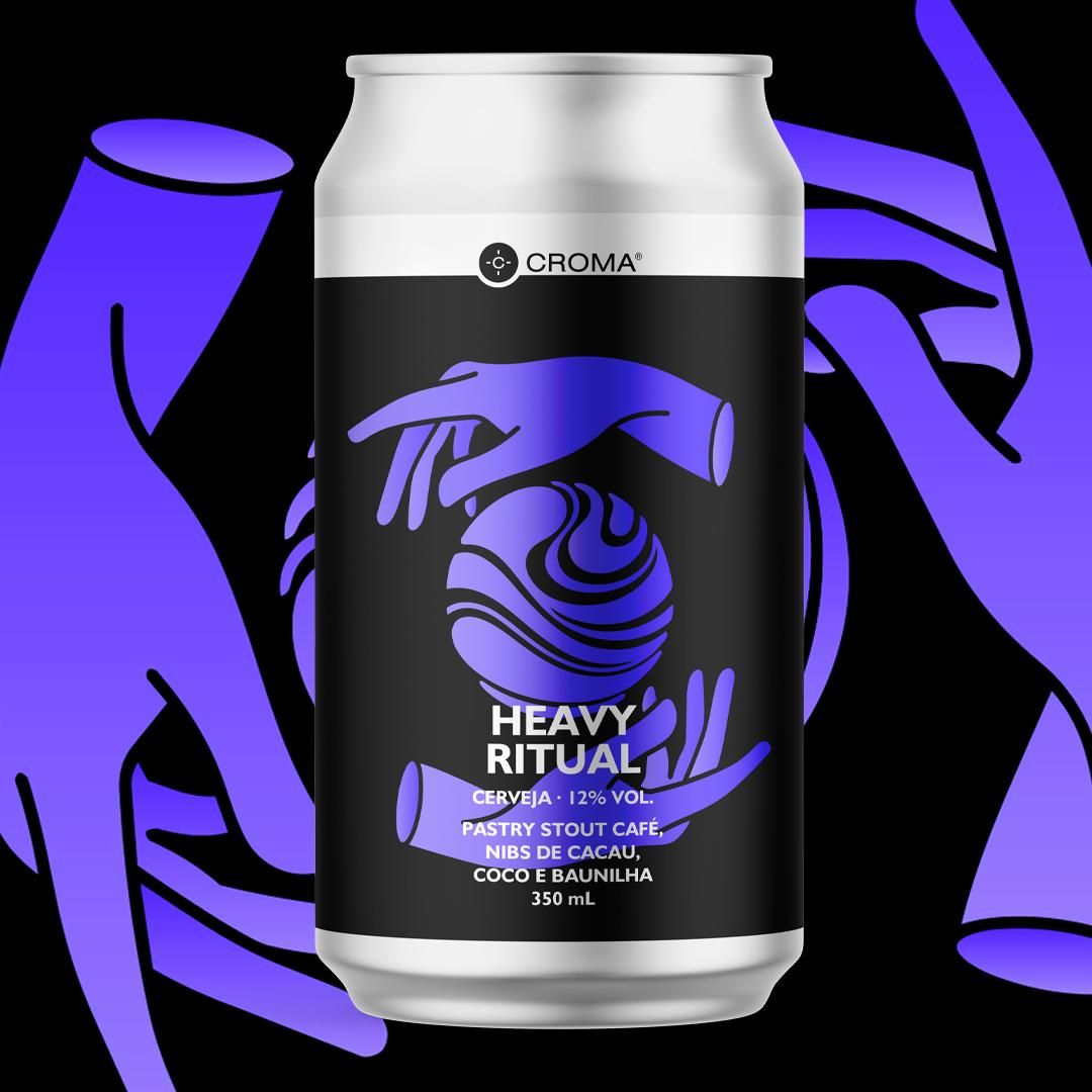 Cerveja Croma Heavy Ritual - 12% ABV - 350ml
