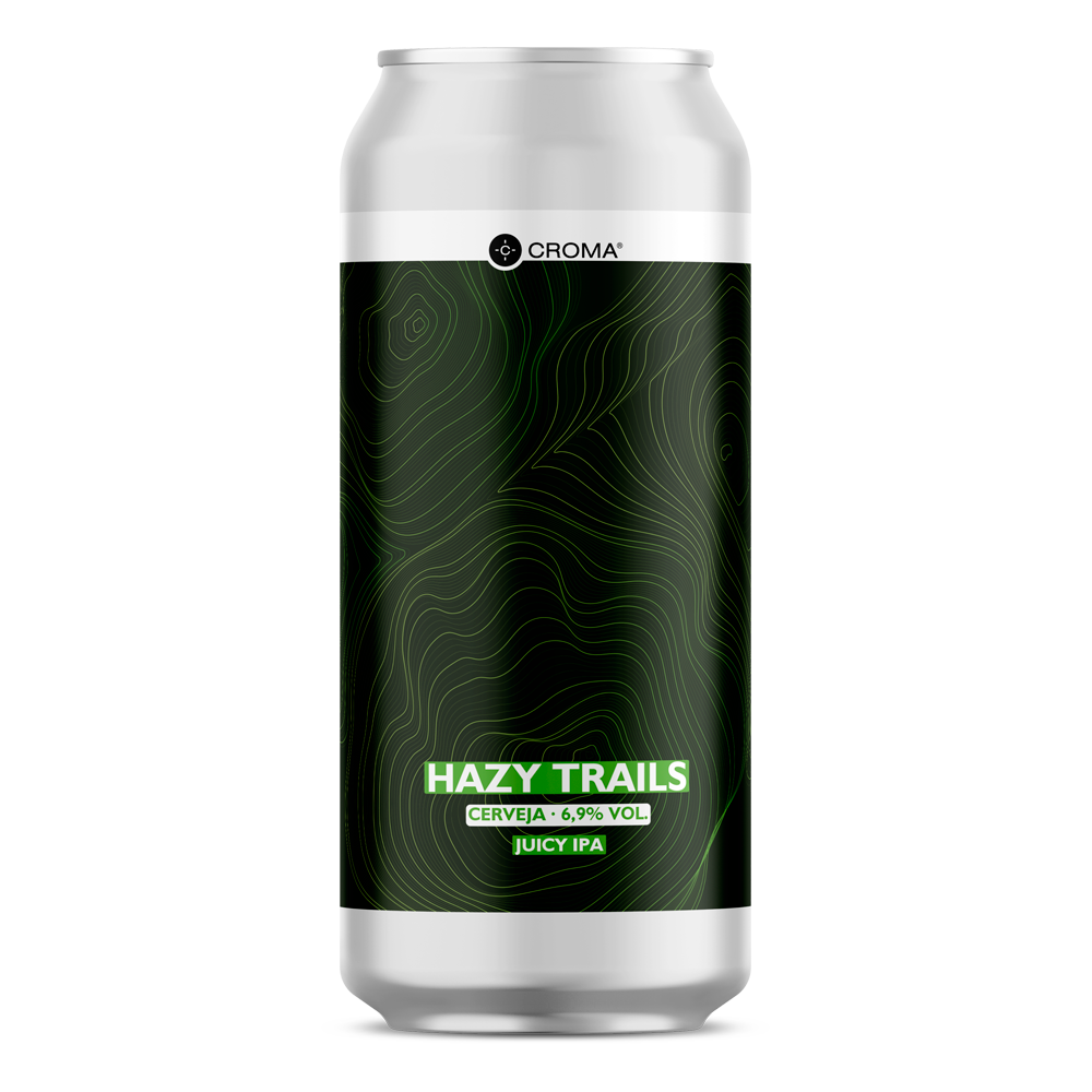 Cerveja Croma Hazy Trails - 6,9%  ABV - 473ml