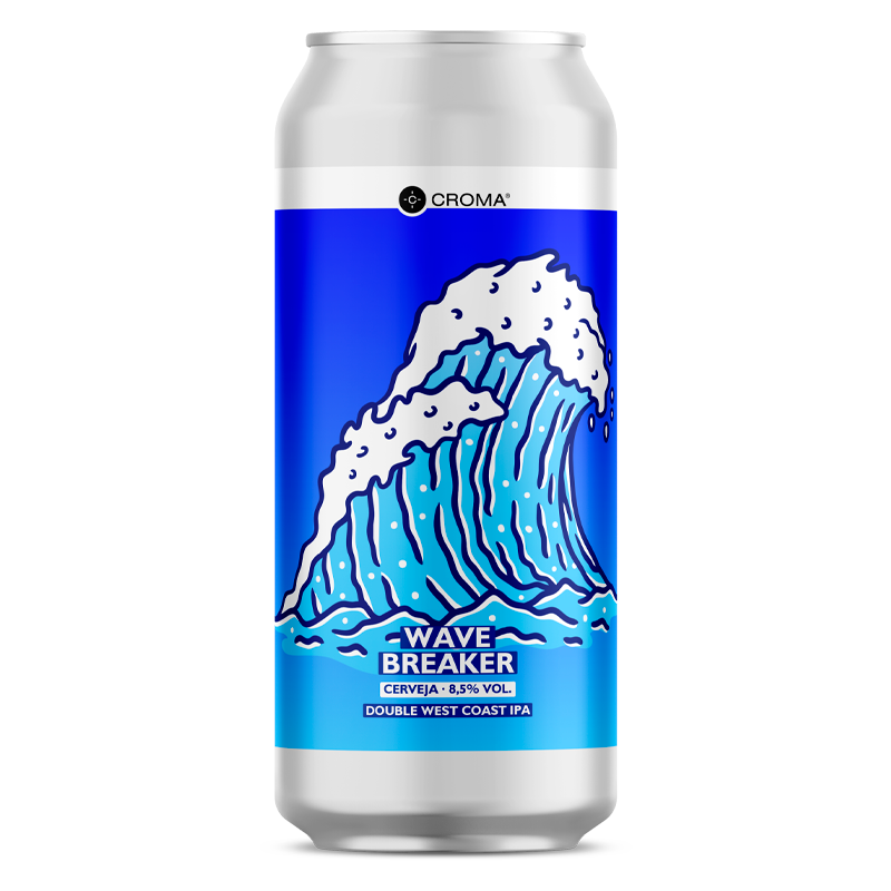 Cerveja Croma Wave Breaker - 8% - 473ml 