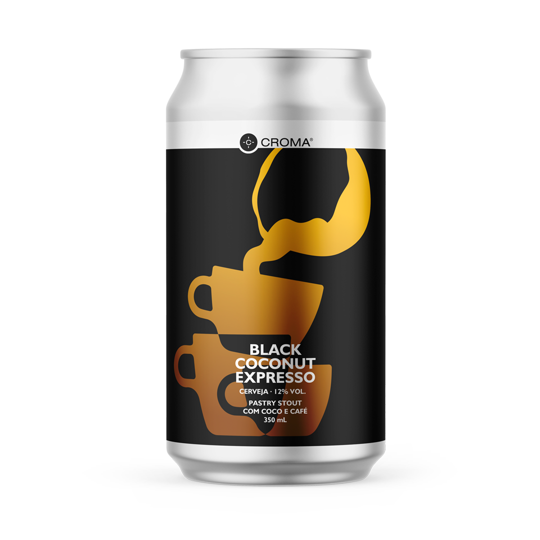Cerveja Croma Expresso Coconut - 12% ABV - 350ml