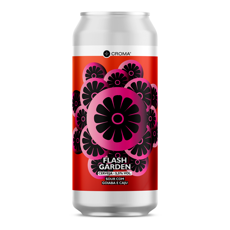 Cerveja Croma Flash Garden - 5,5% ABV - 473ml
