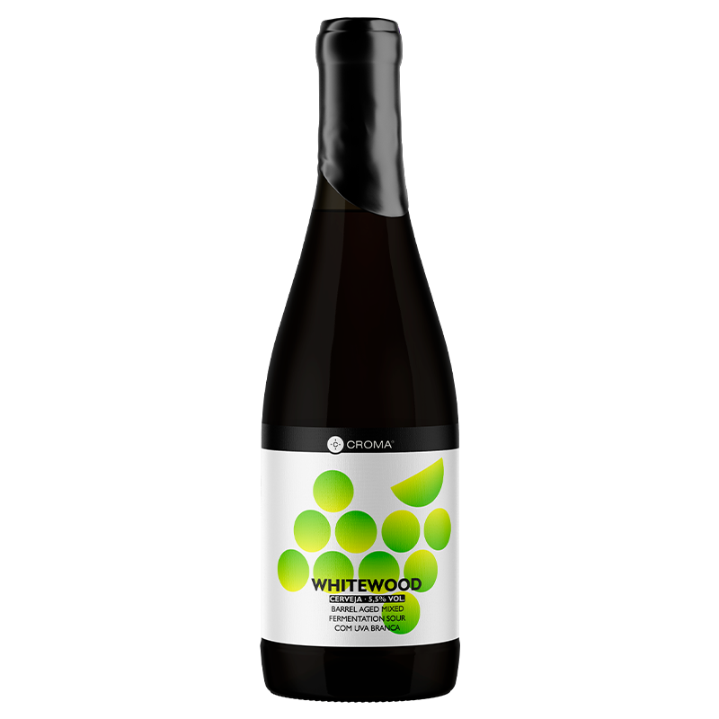 Cerveja Croma Whitewood - 5,5% ABV - 375ml