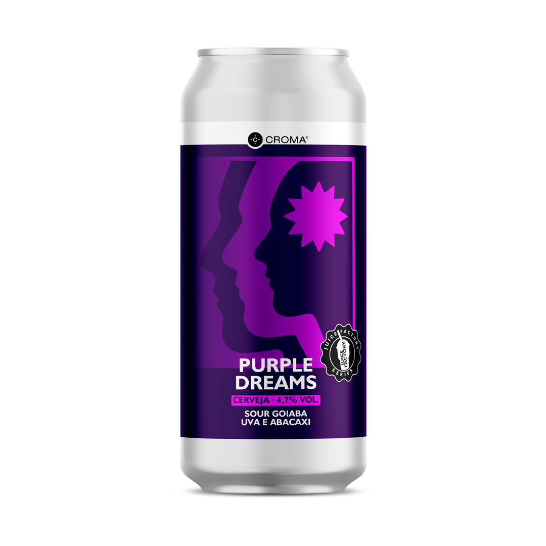 Cerveja Croma Purple Dreams - 4,7% - 473ml 