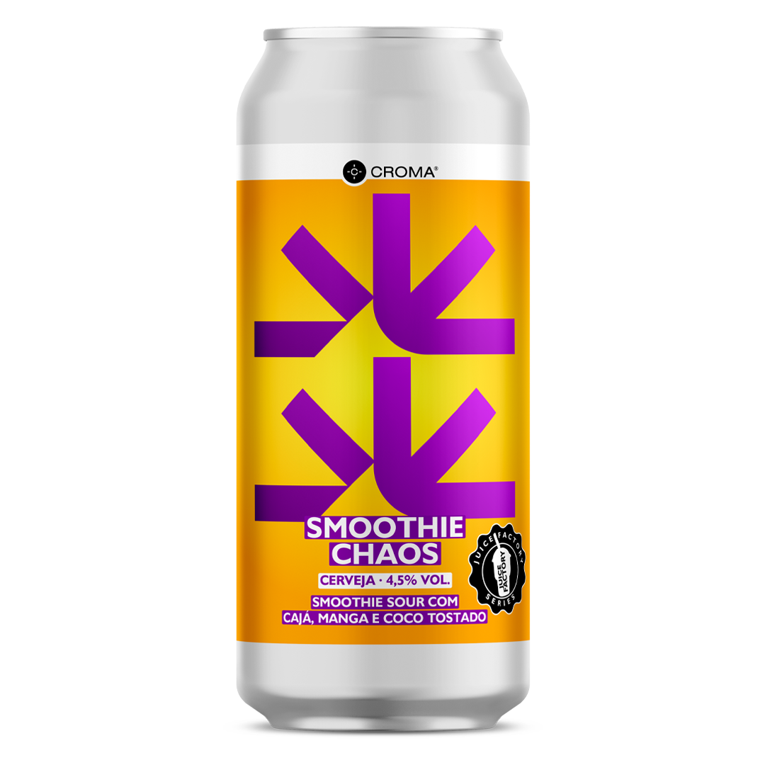 Cerveja Croma Smoothie Chaos - 5,5% ABV - 473ml