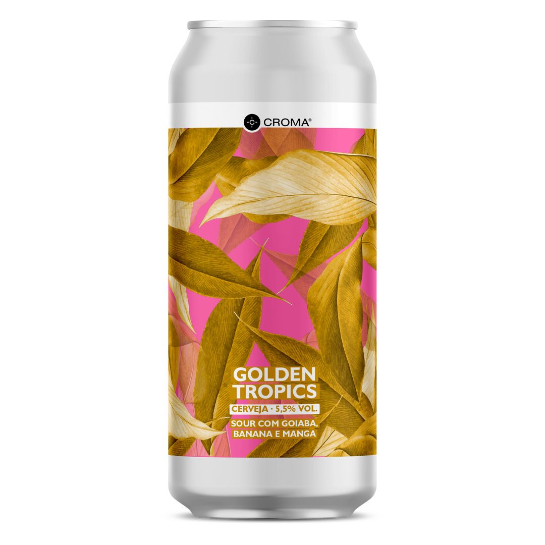 Cerveja Croma Golden Tropics - 5,5 % ABV - 473ml
