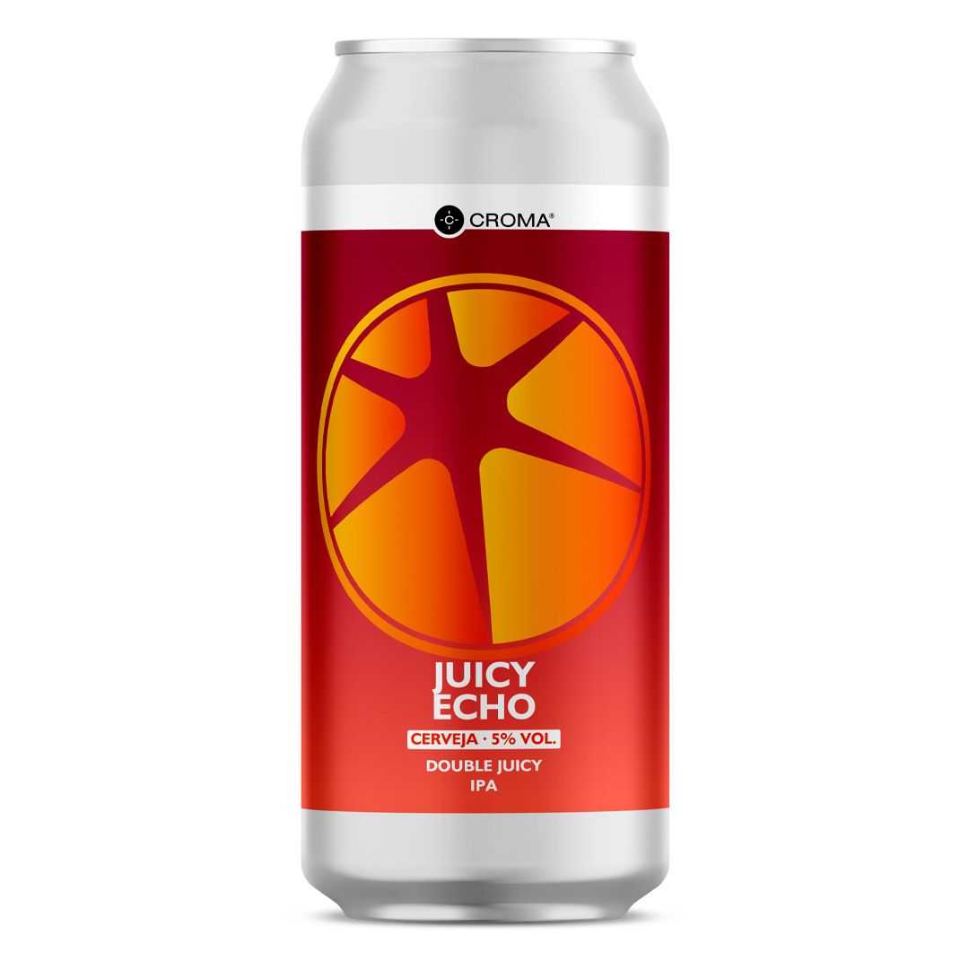 Cerveja Croma Juicy Echo - 5% ABV - 473ml