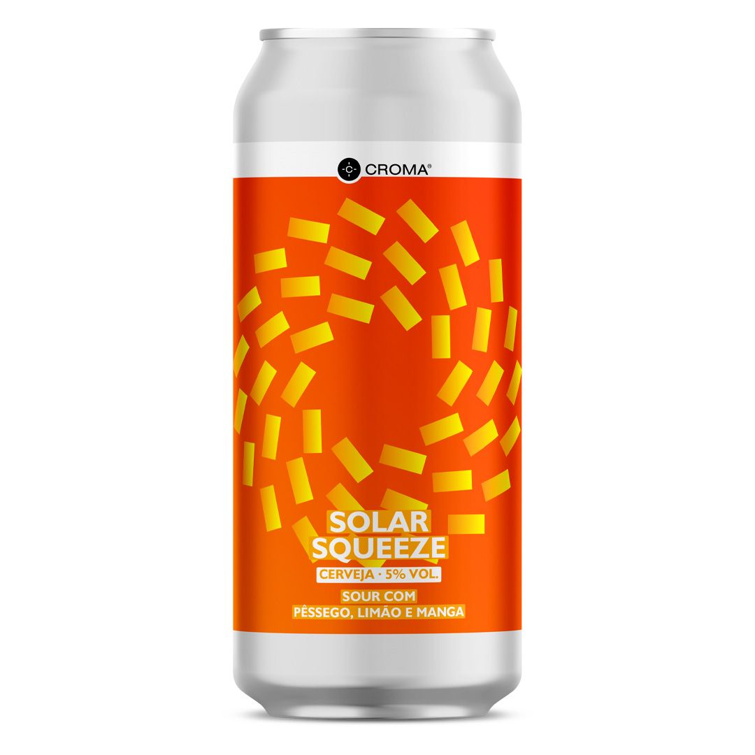 Cerveja Croma Solar Squeeze - 5,0 % ABV - 473ml