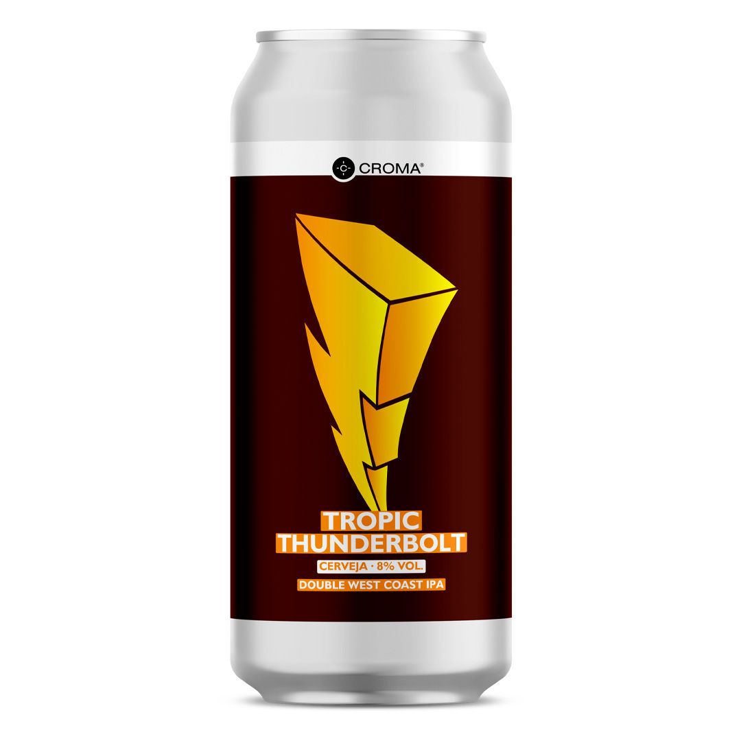 Cerveja Croma Tropic Thunder Bolt - 8,0 % ABV - 473ml