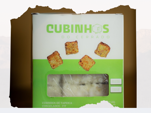 Cubinho de Tapioca congelado FIT