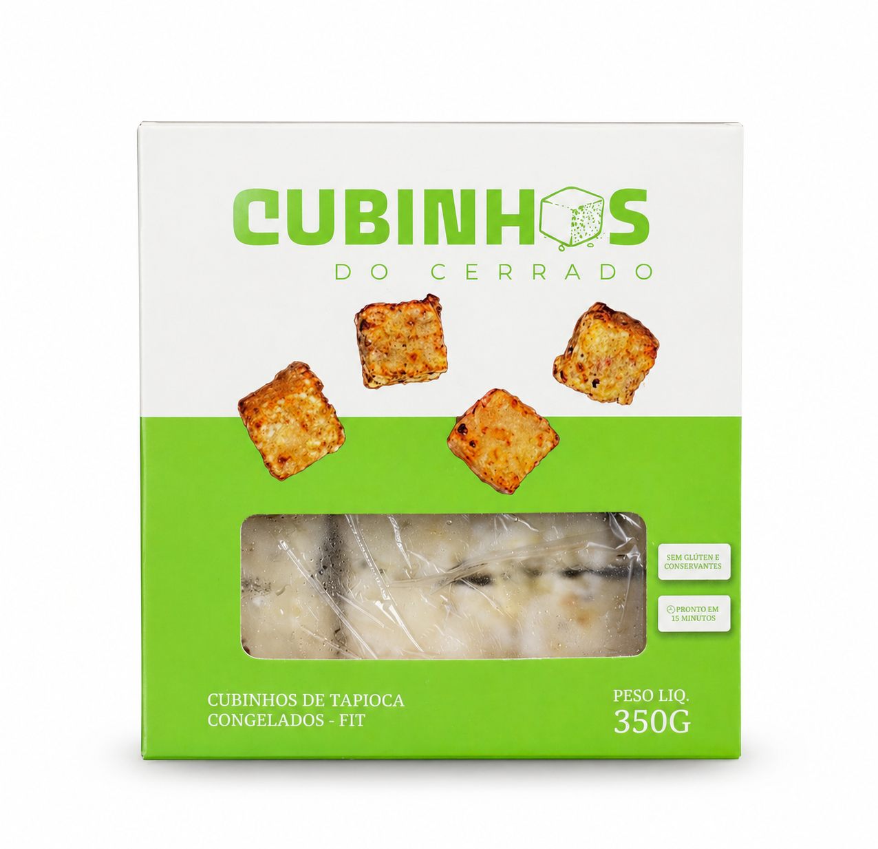 Cubinho de Tapioca congelado FIT