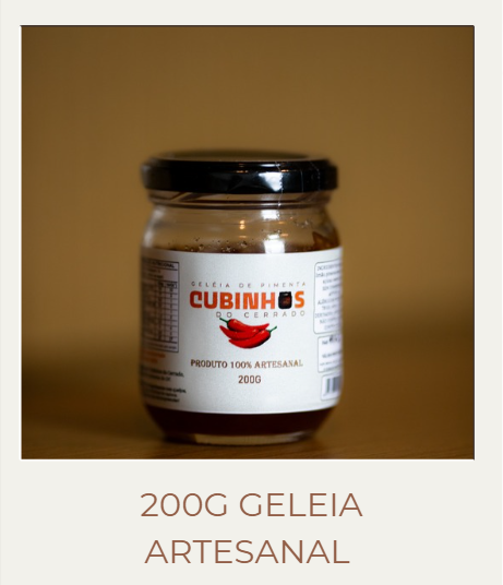 Geleia de Pimenta dedo-de-moça