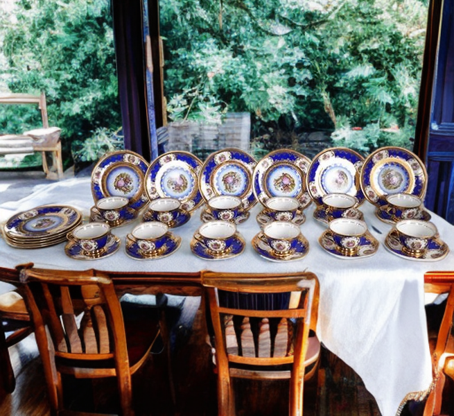 Jogo de chá Luís XV