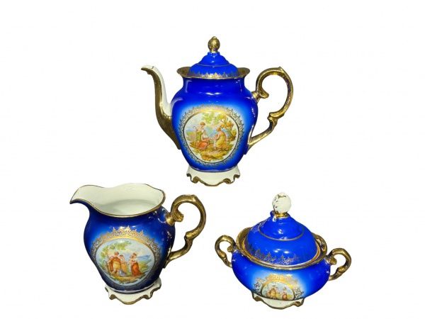 Belíssimo jogo de chá da marca DP