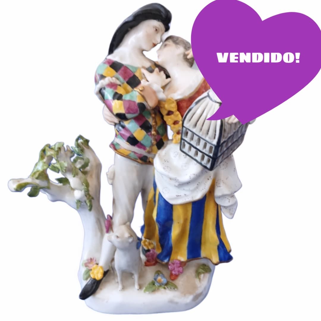 Cena romantica em porcelana