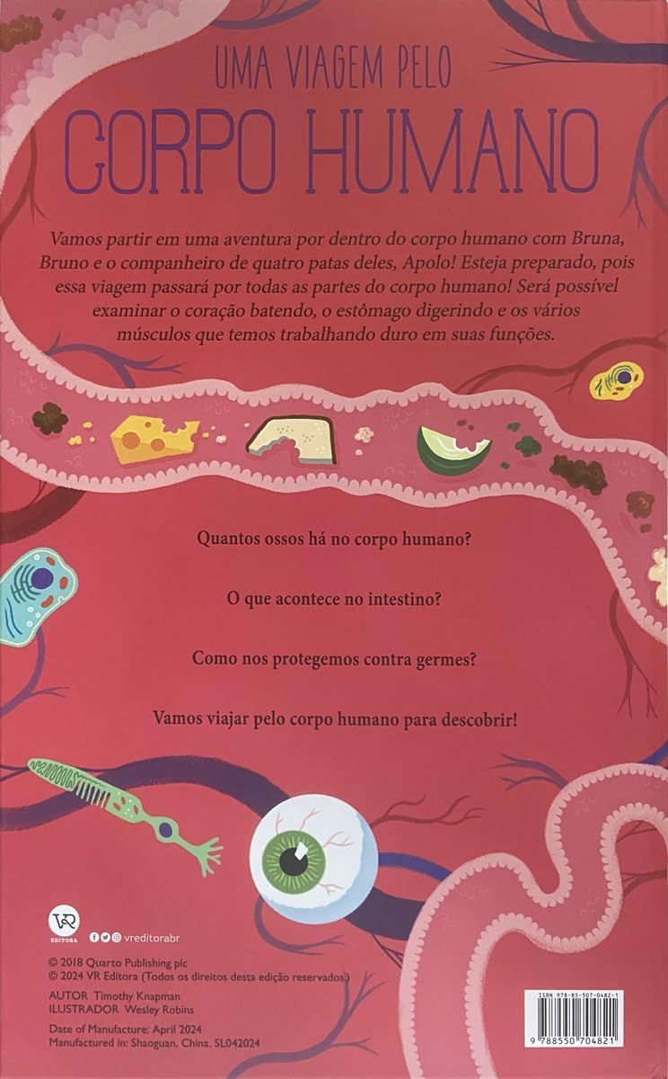 Uma viagem pelo corpo humano