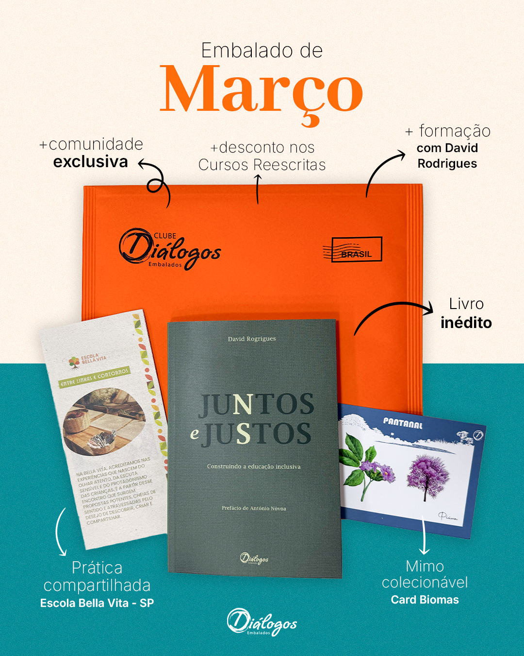 ID1533- EMBALADO MARÇO 2026- JUNTOS E JUSTOS