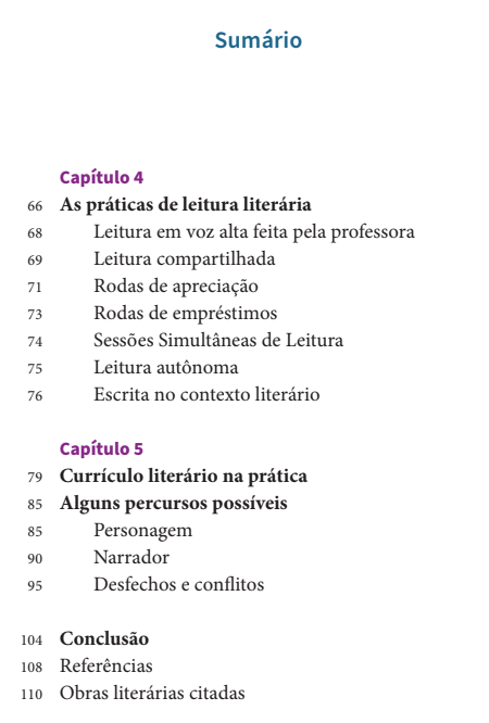 Currículo Literário - Um caminho para a formação de leitores na escola