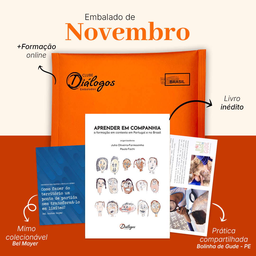 ID1571- EMBALADOS NOVEMBRO 2026- Clube o livro Aprender em companhia: a formação em contexto em Portugal e no Brasil