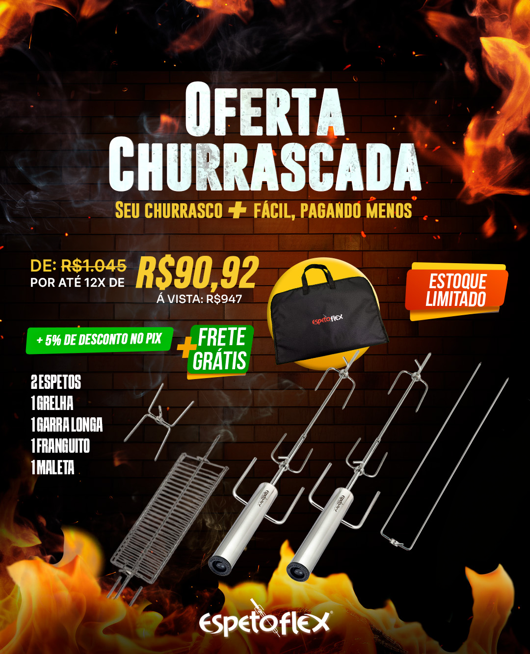 OFERTA CHURRASCADA