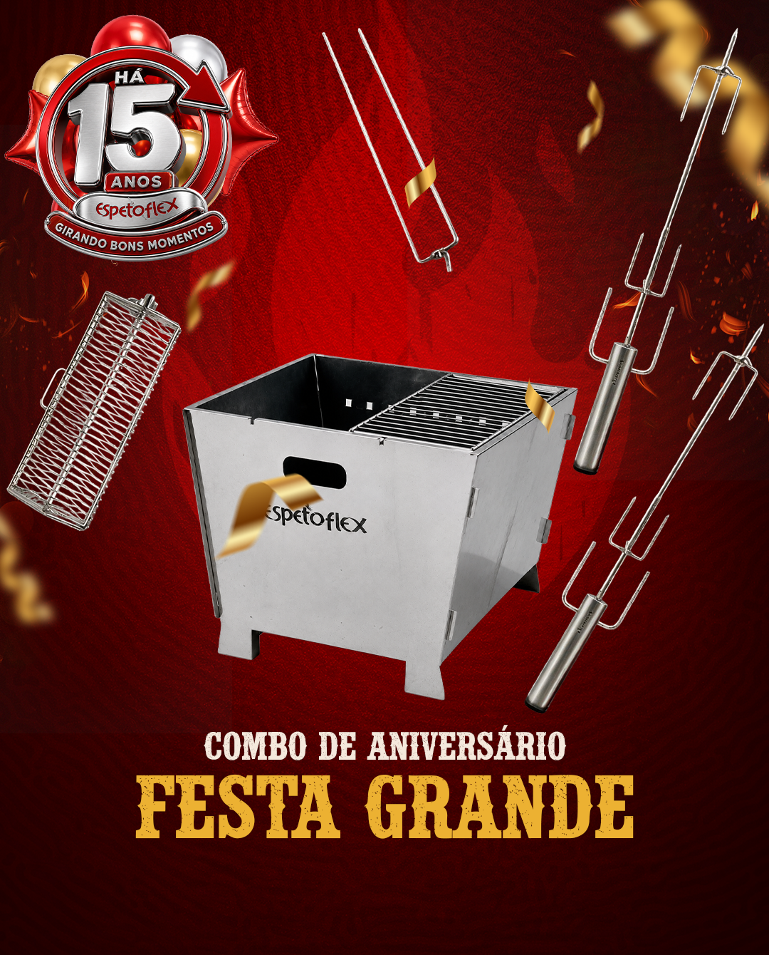 ANIVERSÁRIOFLEX - COMBO FESTA GRANDE