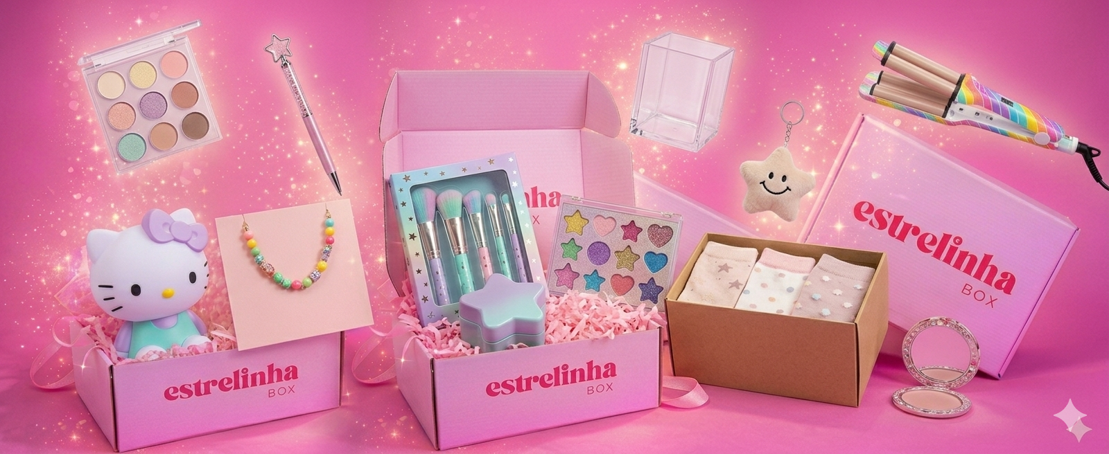 Caixa de presente colorida