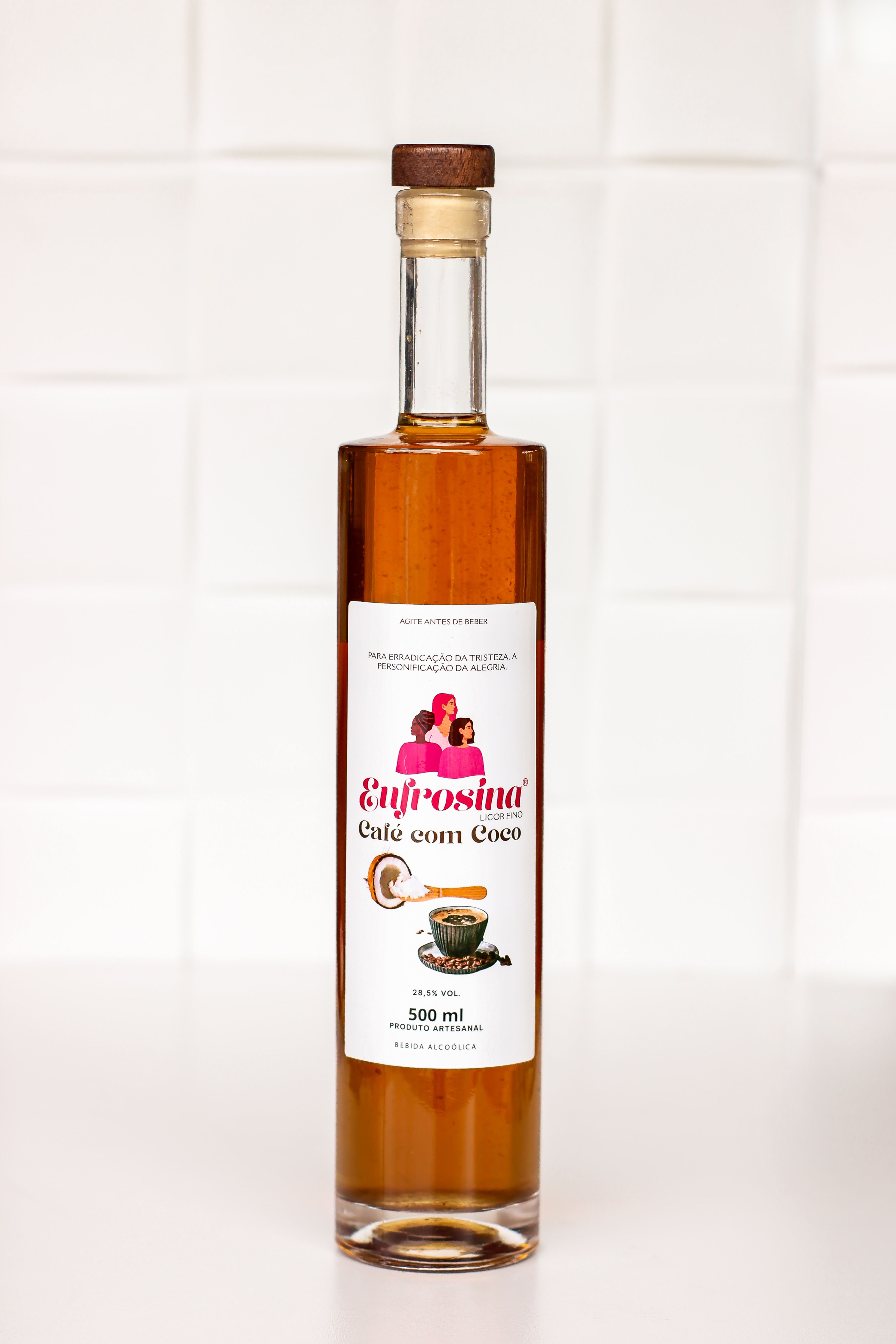 Licor Fino Café com Coco 500m