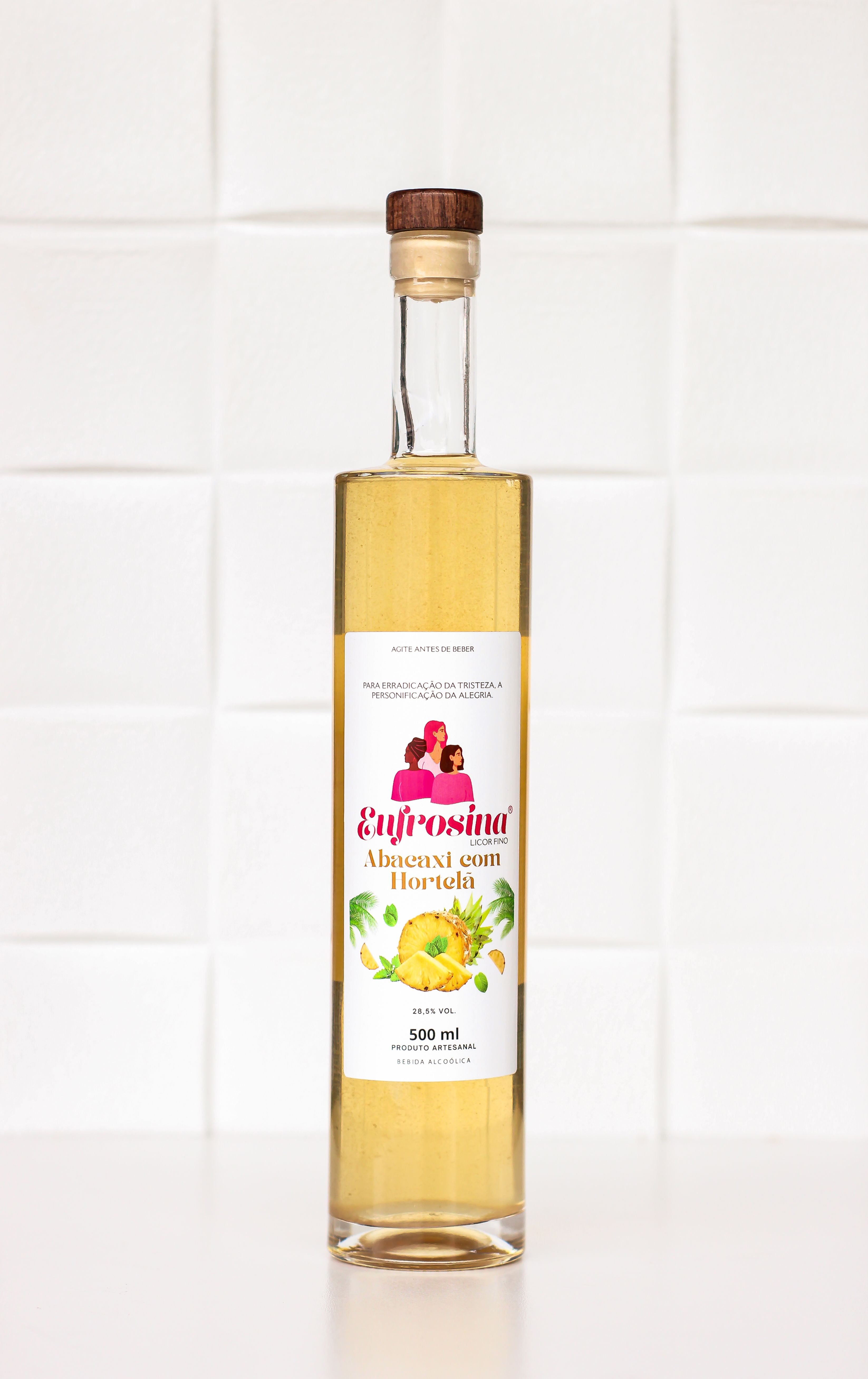 Licor Fino Abacaxi com Hortelã 500ml