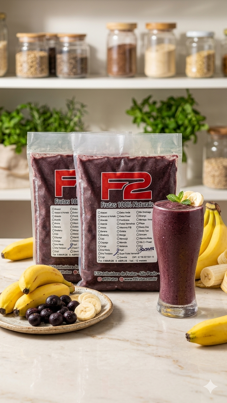 Açaí com banana - 5 Doses