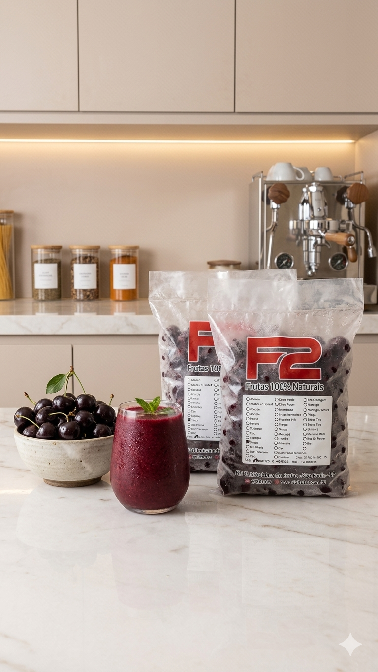 Cereja - 10 Doses Congeladas