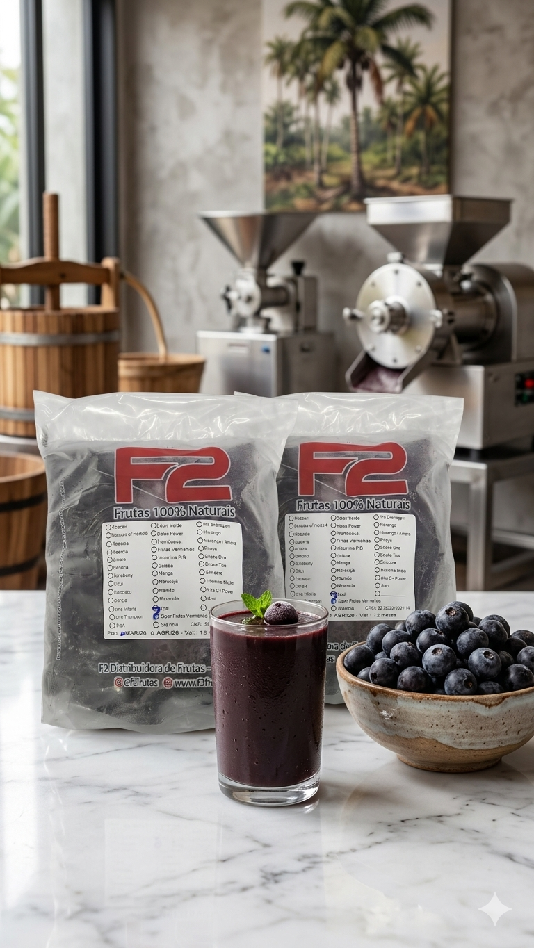 Açaí 100% Puro - 10 Doses