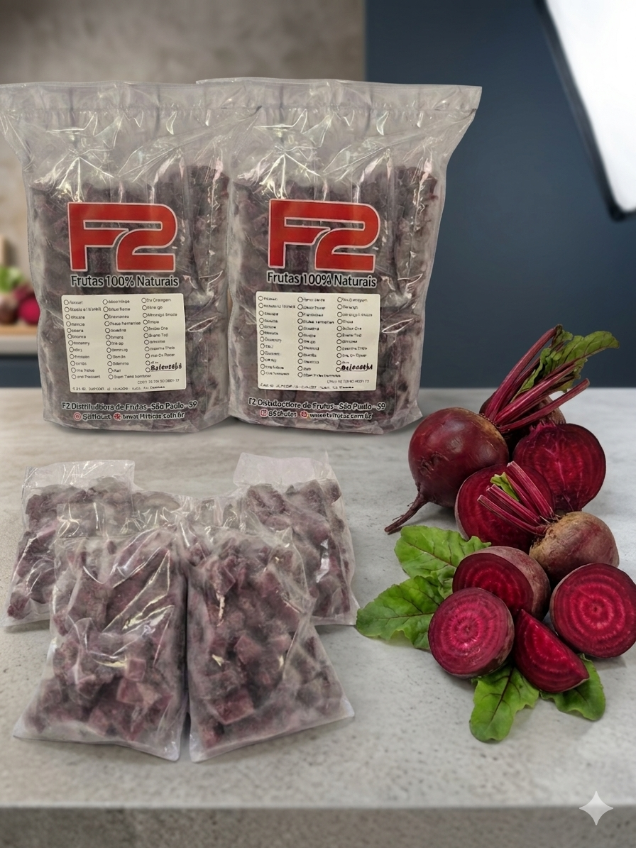 Beterraba em cubos - 10 Doses