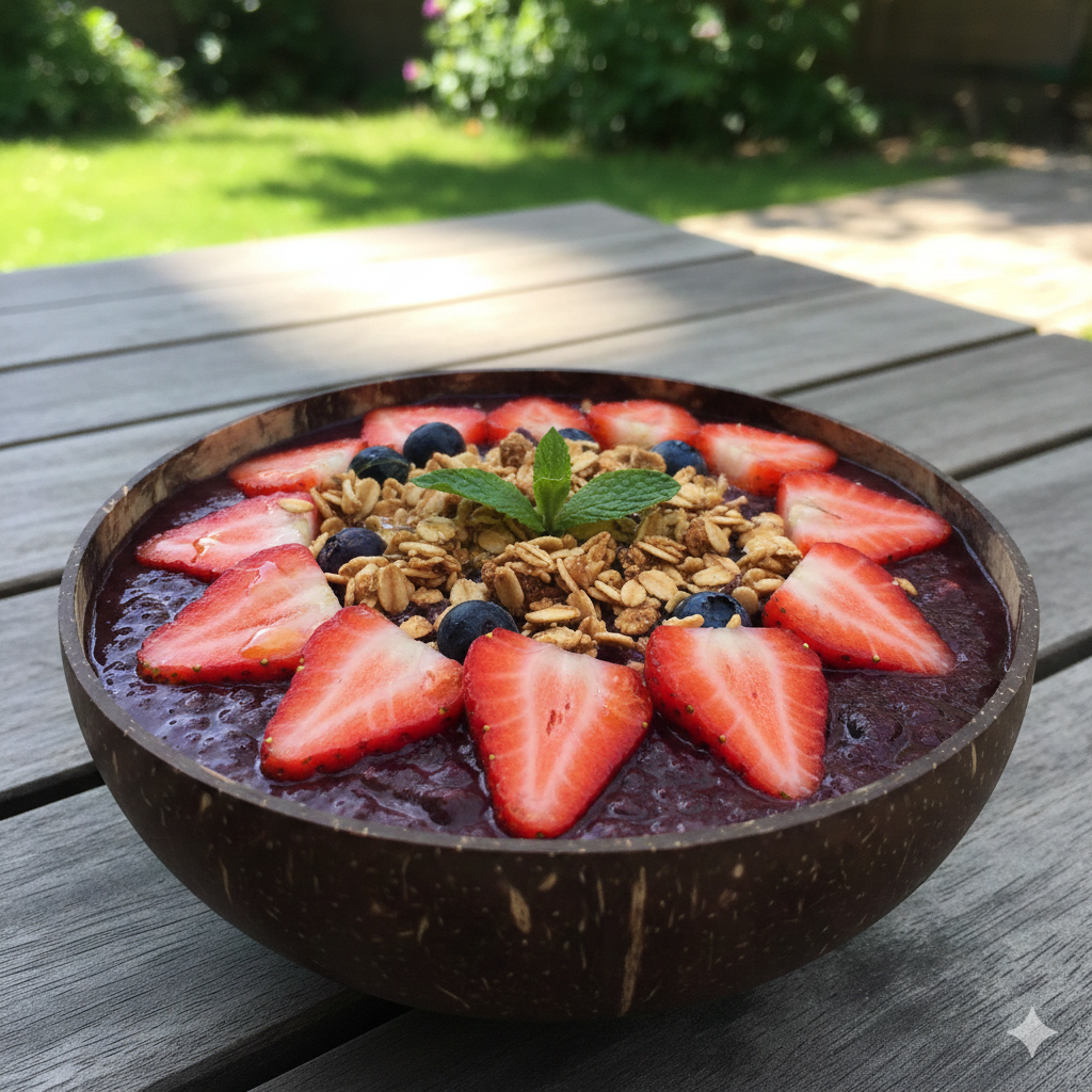 Açaí com morango - 5 Doses