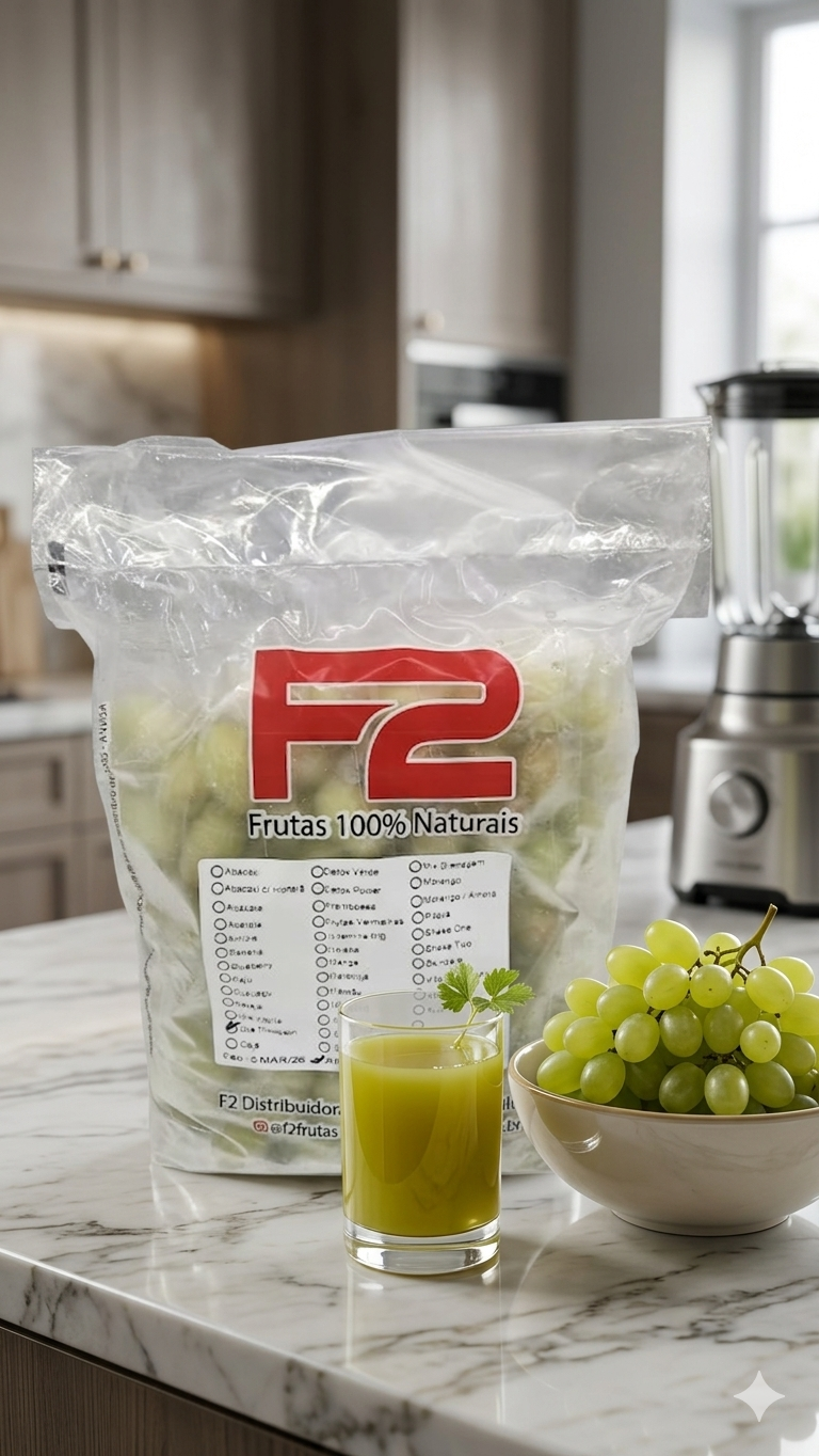 Uva Thompson S/Semente - 10 Doses Congeladas