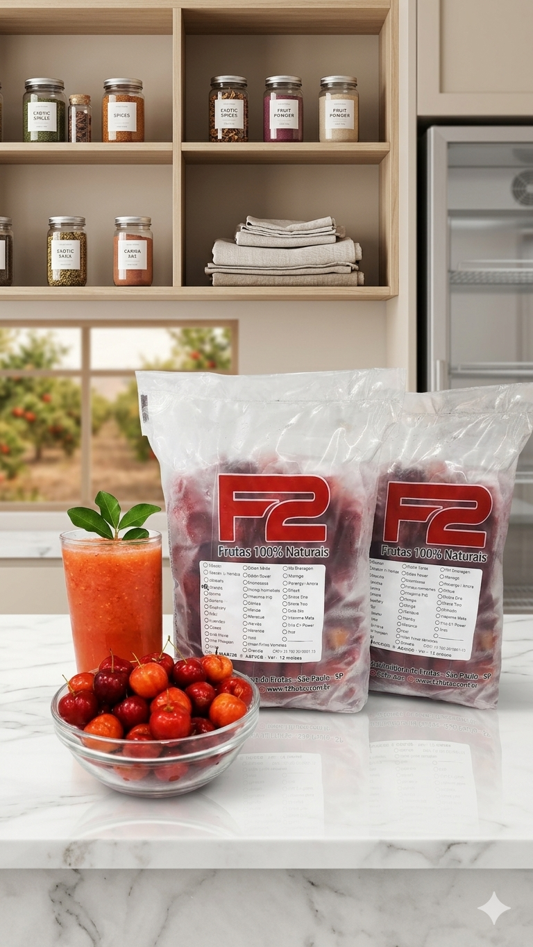 Acerola - 10 Doses Congeladas