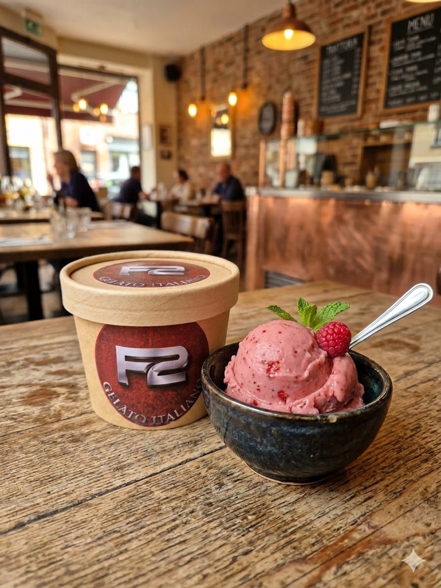 Gelato Italiano de Morango – 200g