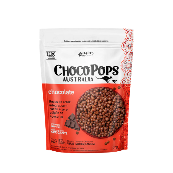 CEREAL ZERO ACUCAR CHOCOPOPS AUSTRALIA 200G	
