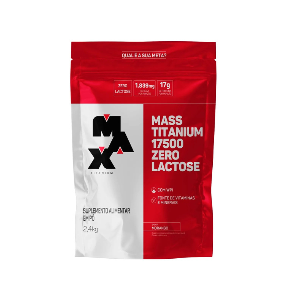 MASSA MAX TITANIUM REFIL 3KG MORANGO