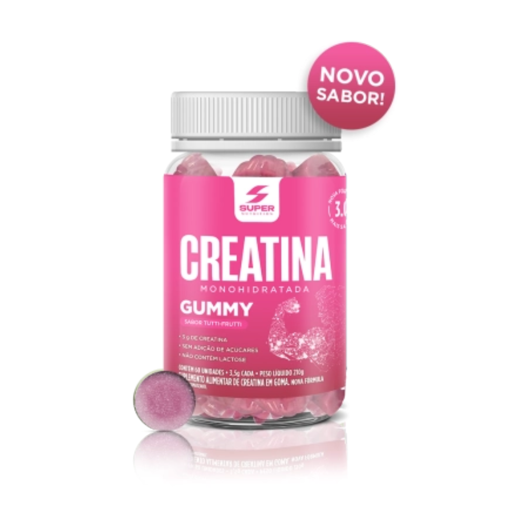 CREATINA SUPERGUMMY 60 GUMMIES TUTTI-FRUTTI	