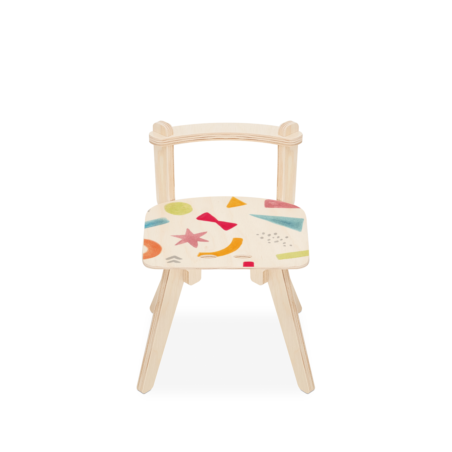 Cadeirinha Popota Luciana Gnoatto - Abstract Play Pastel Cadeirinha Popota Luciana Gnoatto - Abstract Play Pastel
